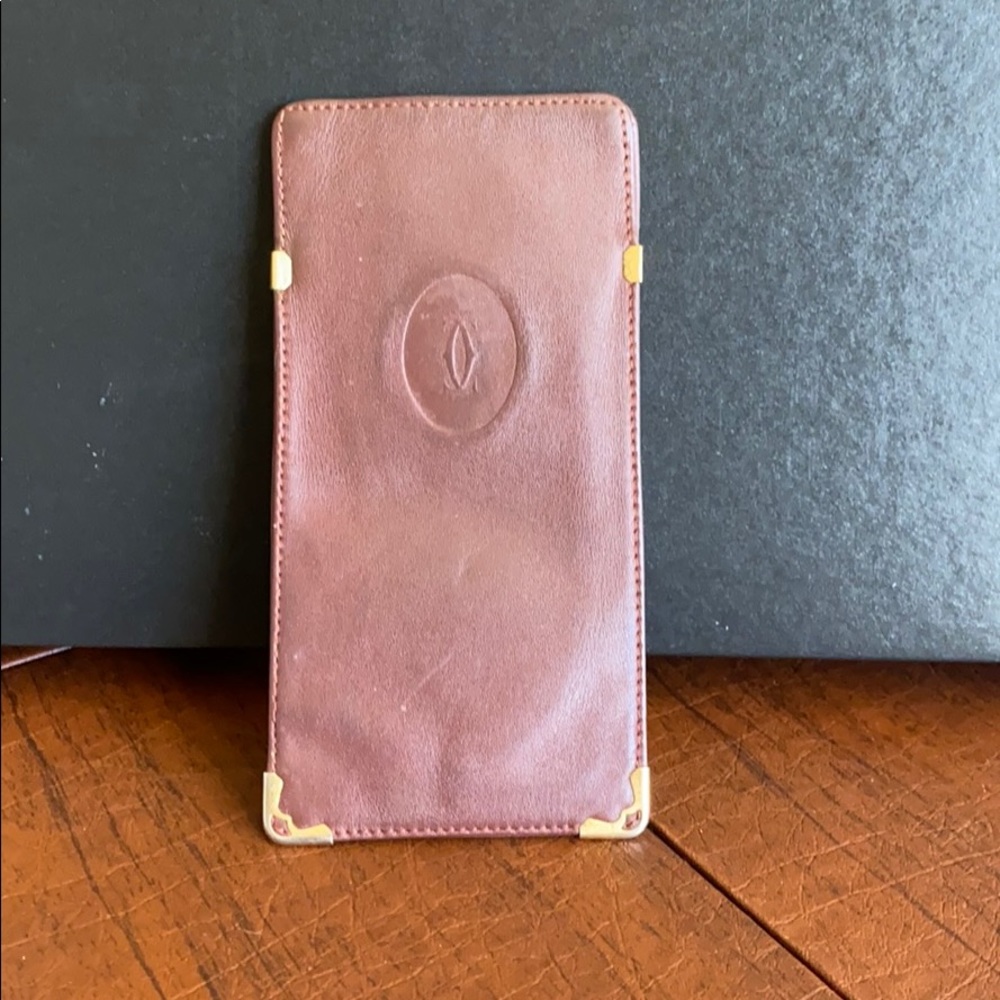 Cartier eyeglass case
